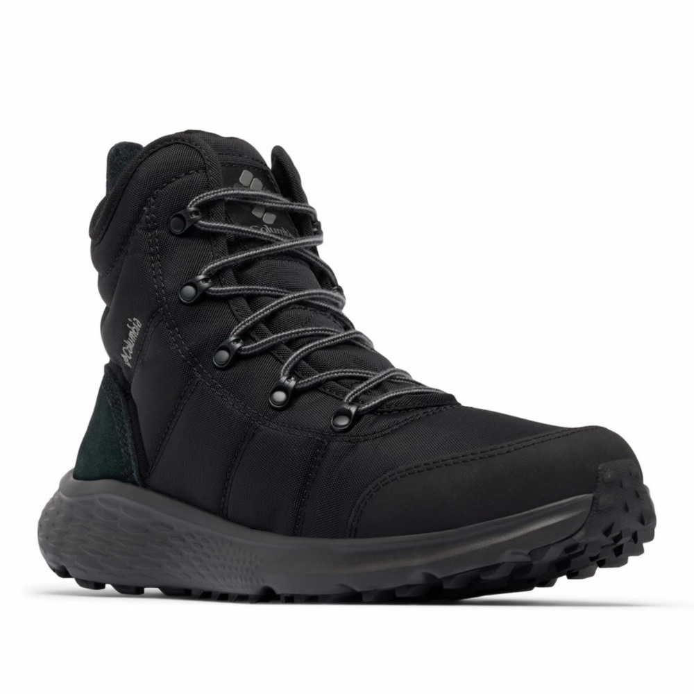 Columbia Men's Fairbanks Omni-Heat 200g Waterproof Winter Boots Black NWB 10.5